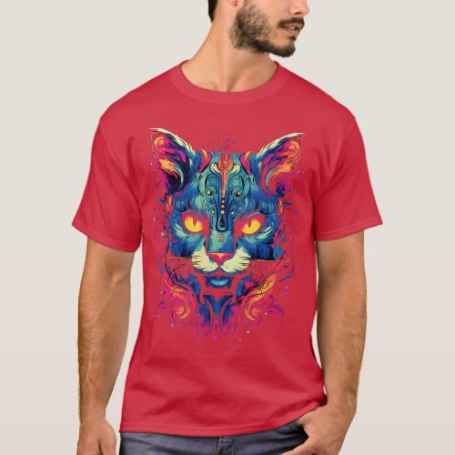Fancy Cat T_Shirt