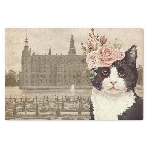 Fancy Cat  The Castle Gardens Tissue Paper