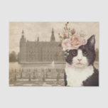 Fancy Cat &amp; The Castle Gardens Tissue Paper
