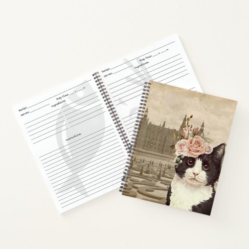 Fancy Cat  The Castle Recipe Notebook