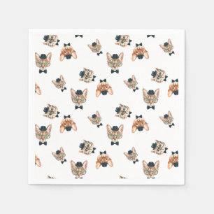 Fancy Cats I Paper Napkins