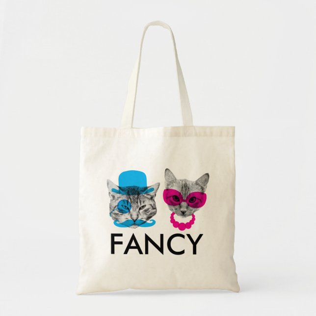 Fancy Cats Tote Bag (Front)