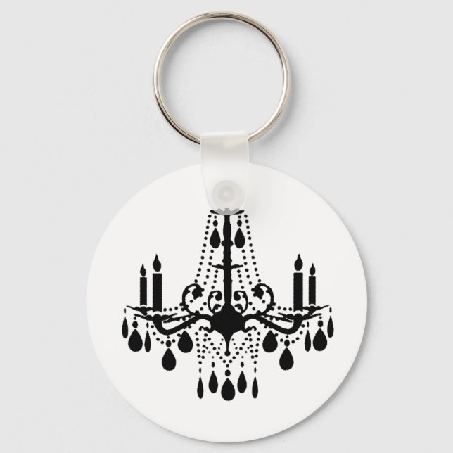 Fancy Chandelier Keychain (Front)