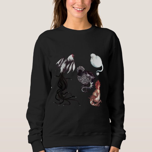 fancy chicken cockatrices   sweatshirt (Front)
