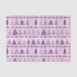Fancy Christmas Tree Pink Tissue Paper