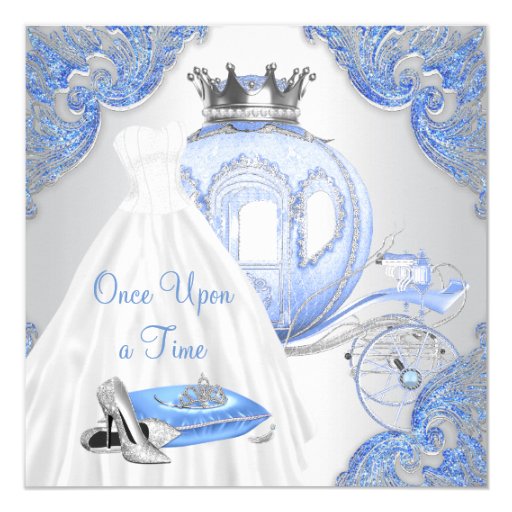 Cinderella Themed Quinceanera Invitations 9