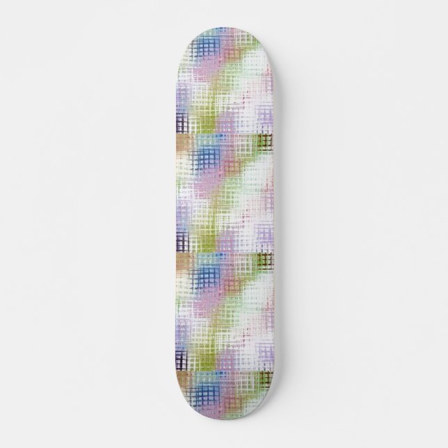 Fancy Colored Skateboard Deck (Front)