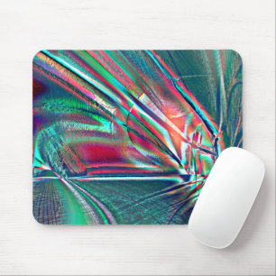 Fancy colors red to green faded & digital scratch mouse pad
