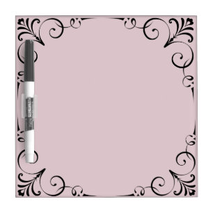 Fancy Corners Dry Erase Board