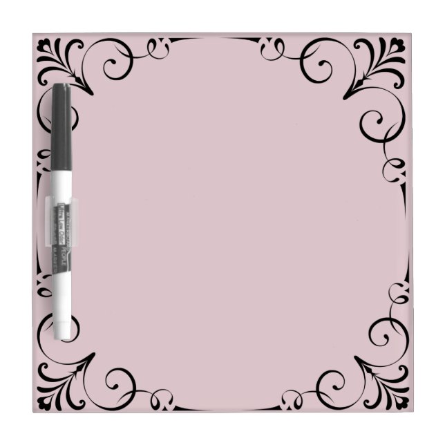 Fancy Corners Dry Erase Board (Front)