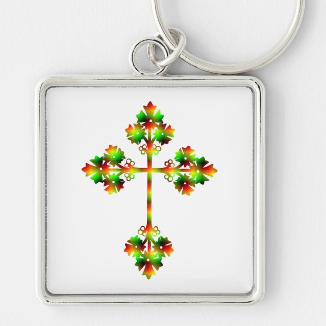 FANCY CROSS KEYCHAIN (Front)