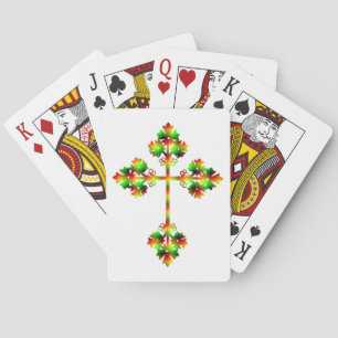 FANCY CROSS POKER CARDS