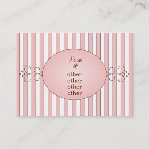 Fancy Cupcake Business Card Template