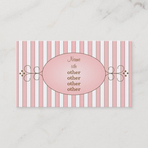 Fancy Cupcake Business Card Templates