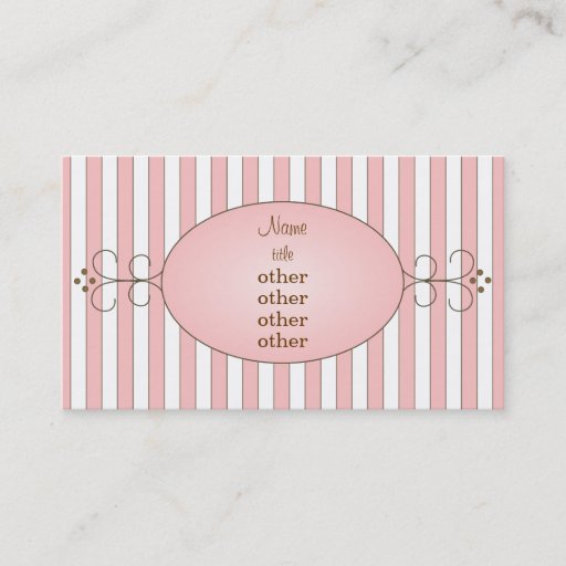 Customizable Fancy Cupcake Business Card Templates
