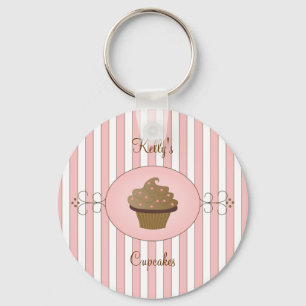 Fancy Cupcake Keychain