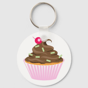 Fancy Cupcake Keychain
