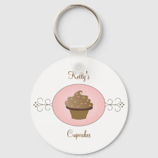 Fancy Cupcake Keychain