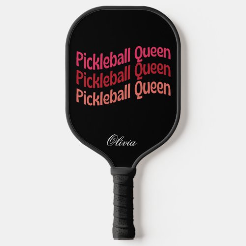 Fancy Custom Pickleball Queen Womens  Pickleball Paddle