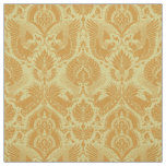 Fancy Damask with Animals, Honey Gold Fabric
