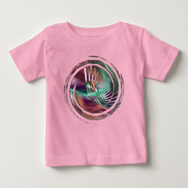Fancy Dancer Abstract Baby T-Shirt (Front)