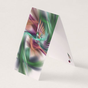 Fancy Dancer Abstracy Business Card