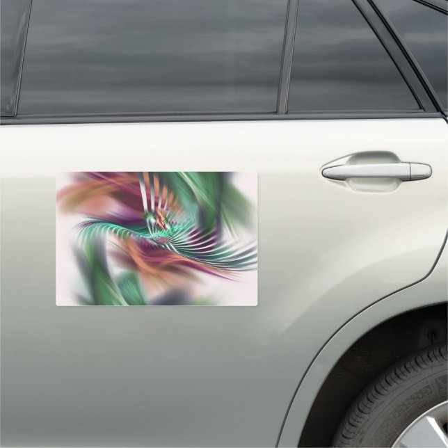 Fancy Dancer Car Magnet (In Situ)