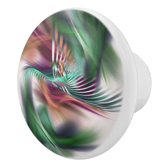 Fancy Dancer Ceramic Knob (Right)