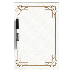 Fancy Deco Frame Dry-Erase Board