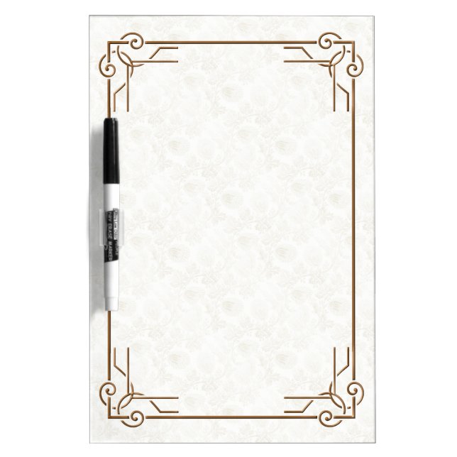 Fancy Deco Frame Dry-Erase Board (Front)