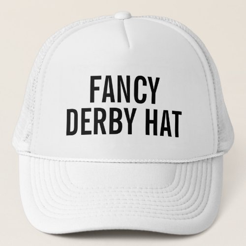 Fancy Derby Hat