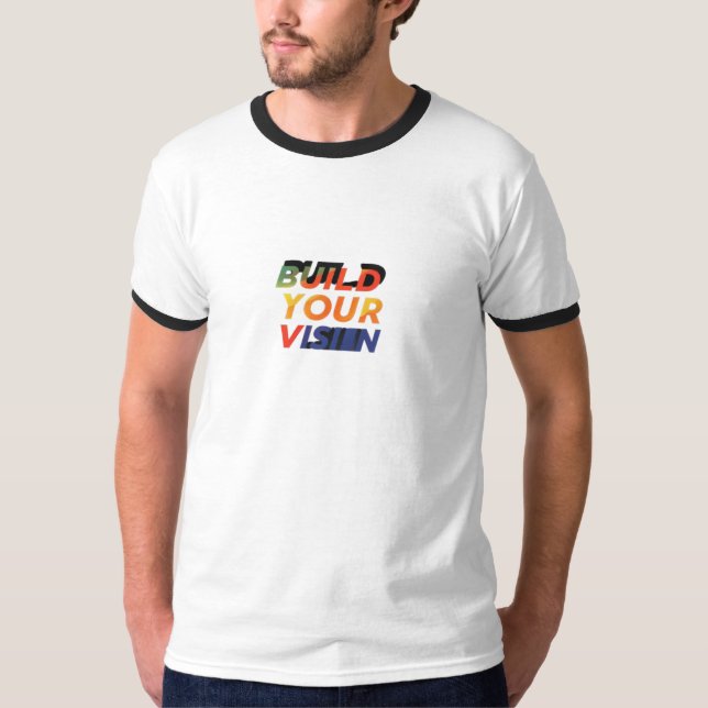 Fancy design men's t-shirt  (Front)