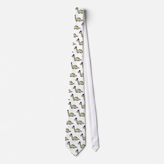 Fancy Dinosaur Tie (Front)