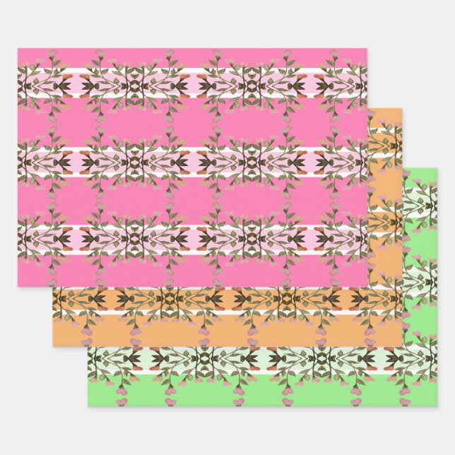 Fancy Drawer Liner Papers Or Sheet Gift Wrap (Set)