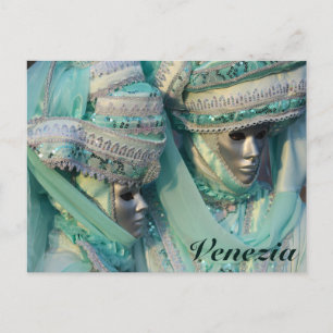 Fancy Dress Couple Costumes Postcard