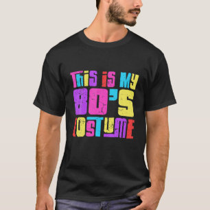 Fancy Eighties Party Costume For Boombox Lover Mus T-Shirt