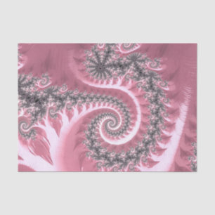 Fancy Elegant Fractals With Cool Mandala Patterns Tissue Paper