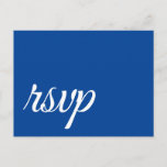 [ Thumbnail: Fancy, Elegant "RSVP" Postcard ]