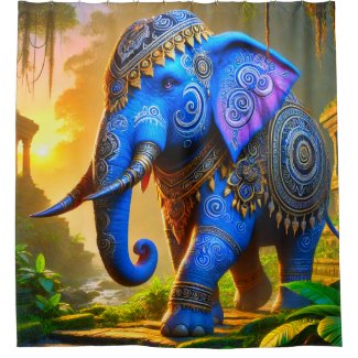 Fancy Elephant Art