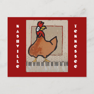 fancy feet postcard