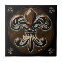  Fleur De Lis Tile