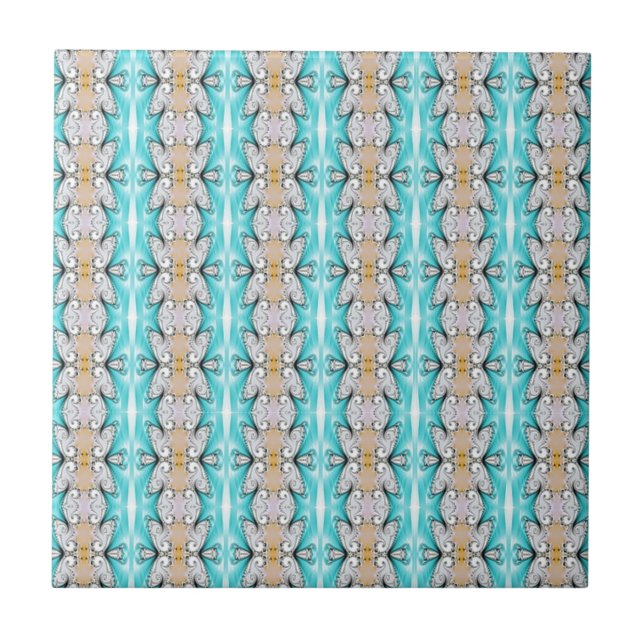 Fancy Floral Tile (Front)