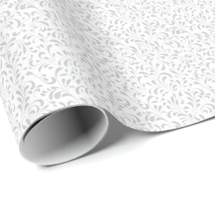 Fancy Floral Wedding Luxury Wrapping Paper