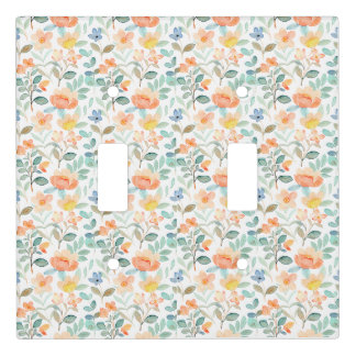 Fancy Flowers Light Switch Cover