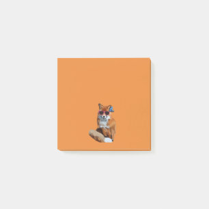 Fancy Fox Post-it Notes