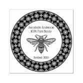 Custom Apiary Honey Bee Stamp