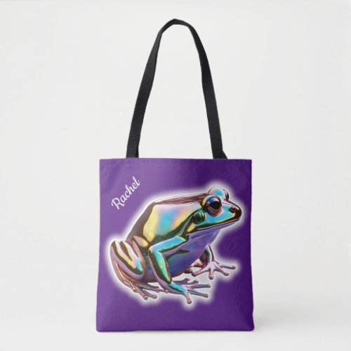 Fancy Frog Tote Bag