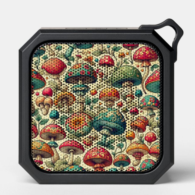 Fancy Fungi Bluetooth Speaker (Front)