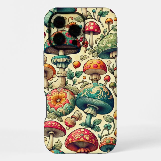 Fancy Fungi iPhone Case (Back)