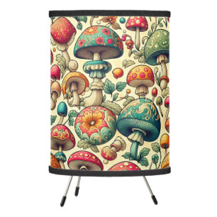 Fancy Fungi Tripod Lamp